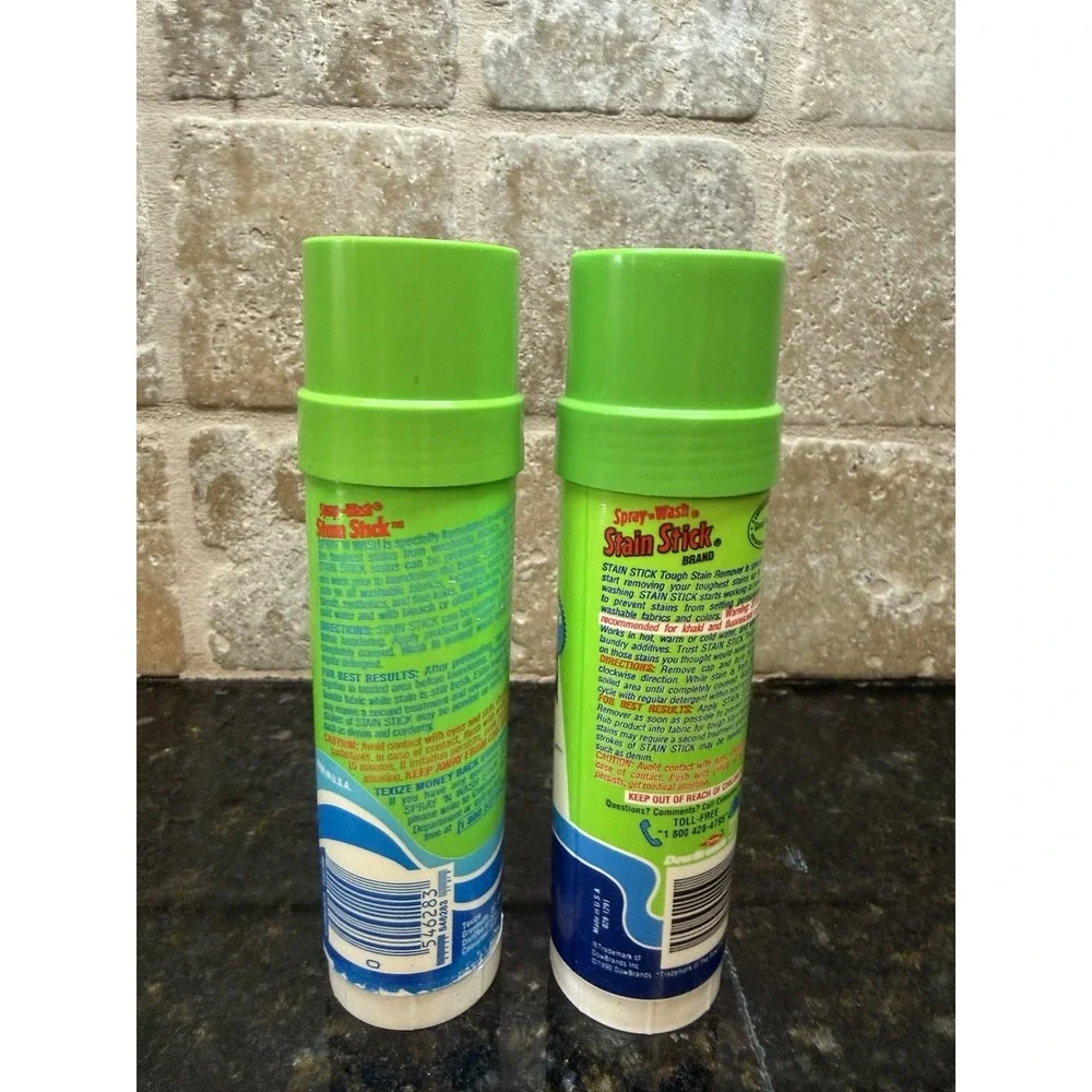 VTG 2 Spray n Wash Laundry Stain Removal Sticks 7.3 Total OZ